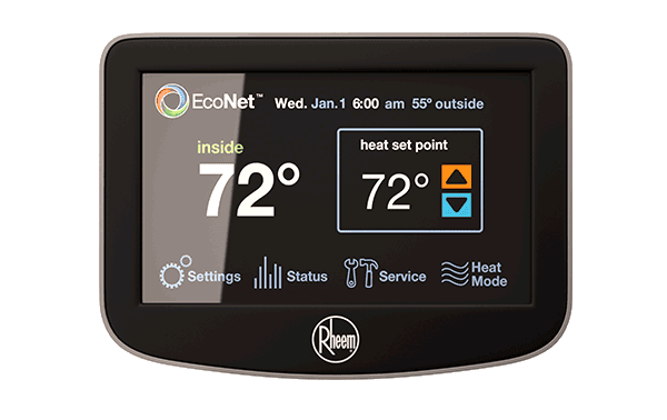 Rheem EcoNet thermostat